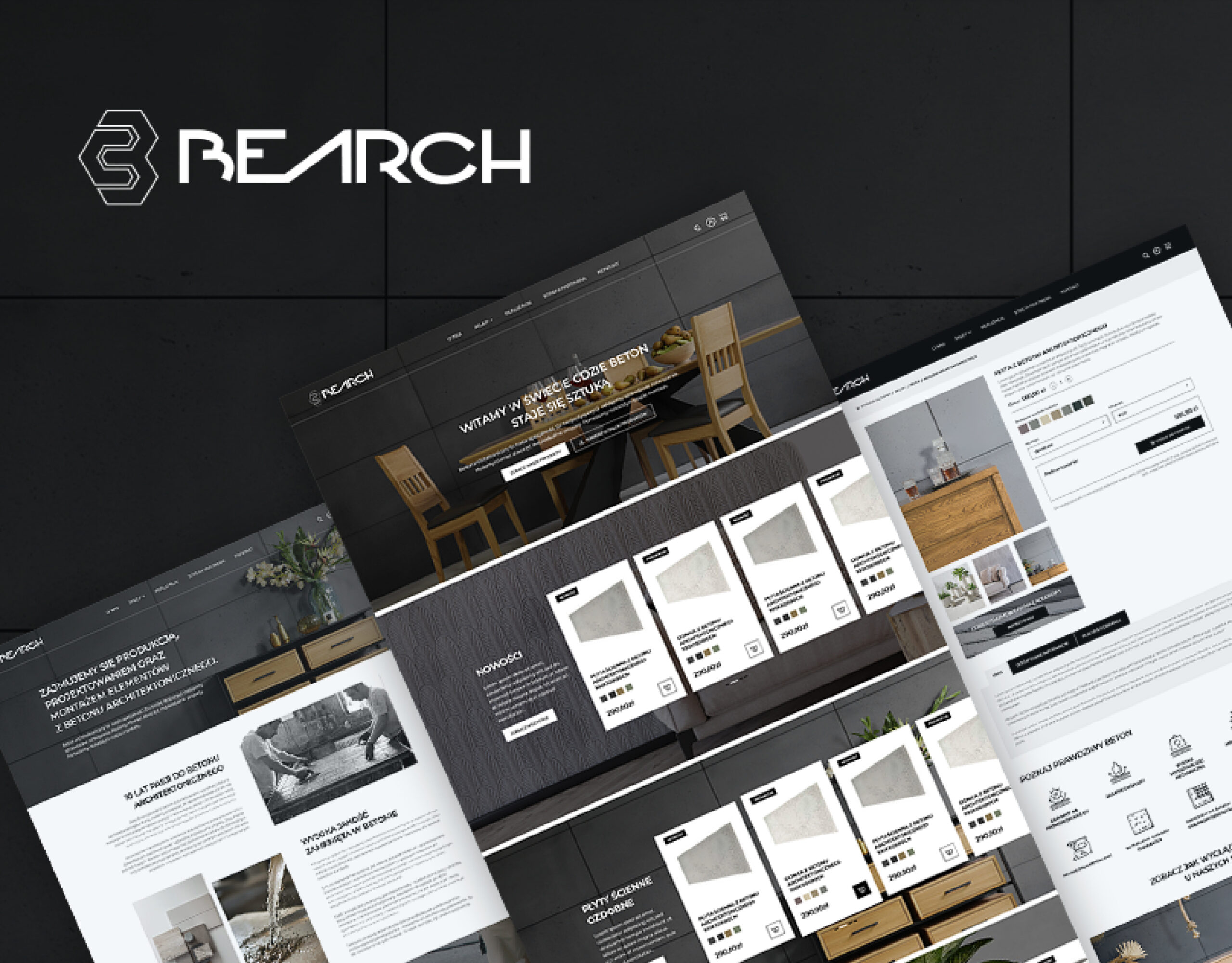 sklep internetowy z wyrobami z betonu architektonicznego
