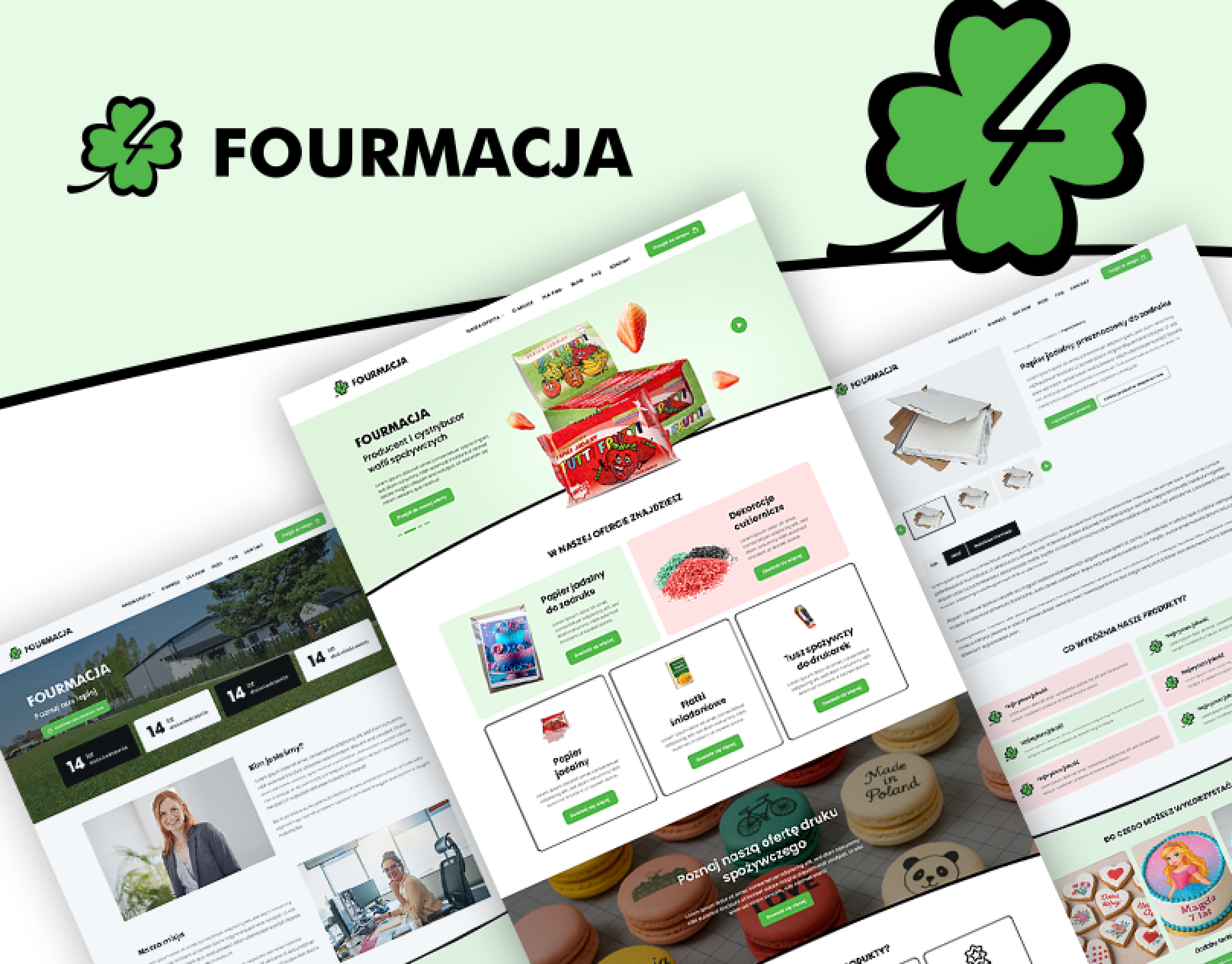 Realizacja strony internetowej dla Fourmacja