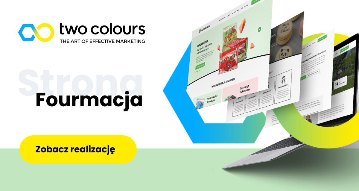 Website für Kunden aus der Lebensmittelbranche – Fourmacja