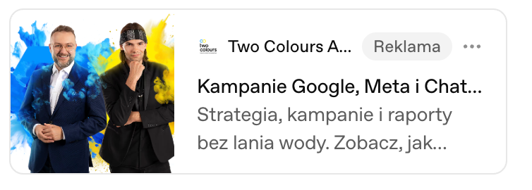 widok reklamy w chatgpt ads
